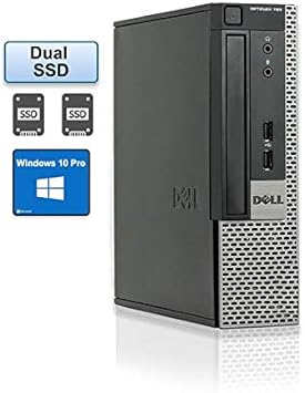 Amazon Com Dell Optiplex 790 Dual Ssd Ultra Small Form Factor Desktop Pc Intel I5 2400s Up To 3 30 Ghz 8gb Ram 1gb Ssd 1gb Ssd Wifi Bluetooth