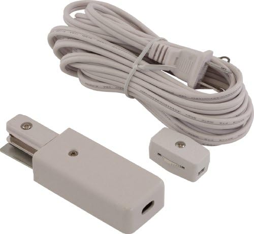 Liteline WE6110-WH Wire End For Track Fixtures, White