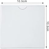 Guagua Parking Permit Holder 2 Pack 10.5 x 10.5 cm Clear Water Resistant view 2