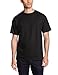 Hanes Men's Short Sleeve Beefy-T (Pack of 2), Black, Medium
