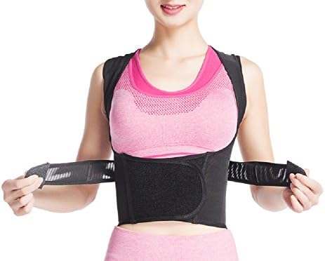 ILOLSports Adjustable Lumbar Support Brace Back Supporter Belt, One Piece