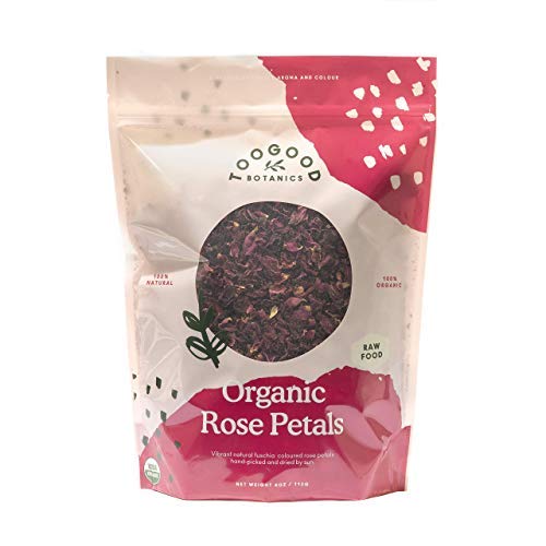 USDA Gourmet Rose Petals, Edible Premium Foodgrade, nonGMO, Vegan, Herbal Teas, Baking, Best