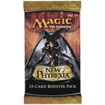 1 (0ne) Pack of Magic the Gathering: MTG New Phyrexia Booster Pack (15 Cards/Pack)