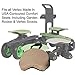Vertex Comfort Cushion with Cover for Made in USA Garden Rockers and Rolling Comfort Seats. Does NOT fit Other Rolling scoots and Garden Seats.