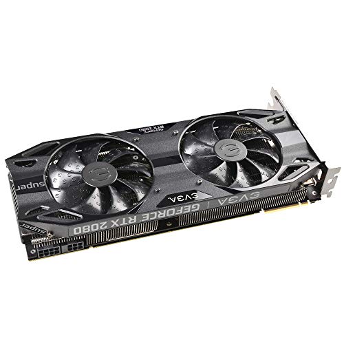 EVGA 08G-P4-3081-KR, GeForce RTX 2080 Super Black Gaming, 8GB GDDR6