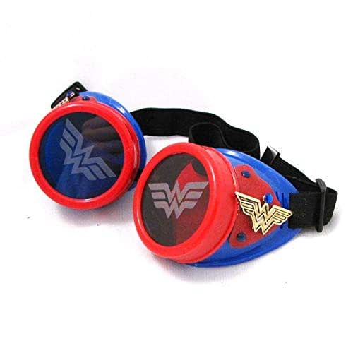Woman of Wonder Steampunk Goggles Cosplay Handmade Products