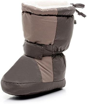 Awayyang 6-12 Months Baby Cotton Shoes Soft Bottom Shoes Toddler Shoes Winter