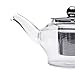 Teabox Neo Teapot (Borosilicate glass teapot, Stainless Steel Infuser, 16 fl oz)