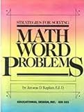 Strategies for Solving Math Word Problems, Kaplan, Jerome, 0876940742