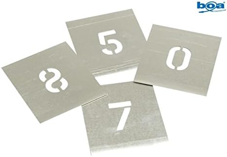 Stencils - Set of Zinc Stencils - Figures 3in