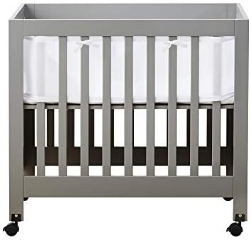 breathable mesh mini crib