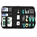 Gaobige Network Cable Repair Maintenance Tool Kit Set 11 in 1 Portable Phone Cable Crimper 8P8C 4P4C 6P6C Connectors RJ45 RJ11 Cat5 Cat6 Cable Tester