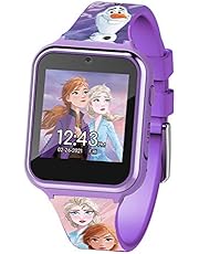Disney Frozen Touch-Screen Smartwatch, Built in Selfie-Camera, Easy-to-Buckle Strap, Purple Smart Watch