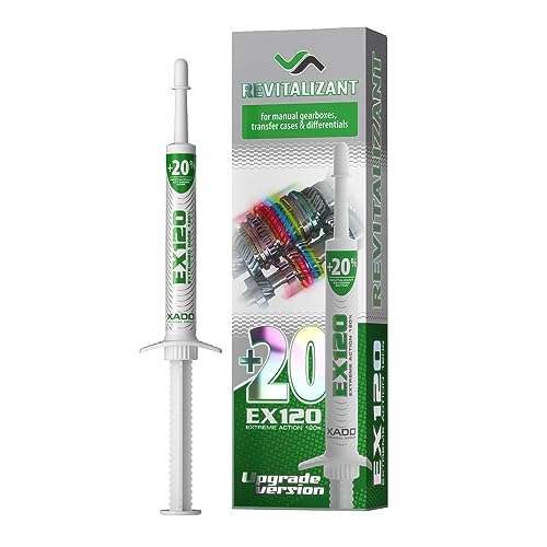 XADO Additive Treatment for Manuel Gear-Box Transmission Differentials Anti-Wear Wear Protection - EX120 Revitalizant