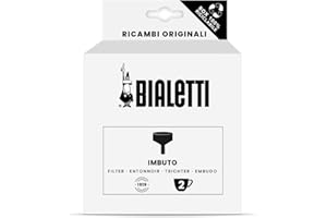 Bialetti Spare Parts, Includes 1 Funnel, Compatible with Moka Induction Bialetti 2 Cups