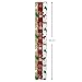 Hallmark Christmas Reversible Wrapping Paper Bundle, Pets and Patterns (Pack of 3, 120 sq. ft. ttl) Cats, Dogs, Stripes, Polka Dots, Paw La La La (5JXW1035)
