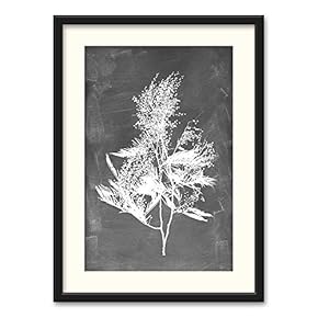 Black Paper Framed Canvas Wall Art...