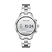 Michael Kors Women's Access Runway Touchscreen Watch with Stainless Steel Strap, SilverTone, 18 (Model: MKT5044)