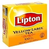 Lipton Yellow Label Tea Bags 100ct, 1 pack