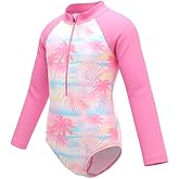 Angel season Girls Swimsuits Kids Bathing Suit One Piece Swimwear with UPF 50+ Cute