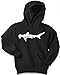 Koloa Shark Logo Youth Hoodies-Pullover Hooded Sweatshirts in 24 Colors