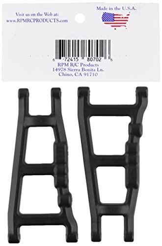 RPM 80702 Front/Rear A-Arms Black Slash/Stampede 4x4 Black
