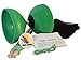 Flight High Performance Diabolo Pro Chinese Yoyo with Handsticks, Net Bag and Extra Strings ... (Green)