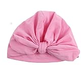 Baby Hats,Elevin(TM) Newborn Baby Girl Cute Lovely Soft Cute Hat Hospital Bohemia Hat (Pink 1)