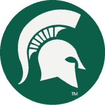 NCAA Michigan State Spartans Metal Tire Valve Stem Caps, 4-Pack