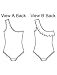 Kwik Sew K3780 One Shoulder Swimsuits Sewing Pattern, Size XS-S-M-L-XL