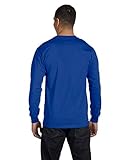 Hanes Men's 5.2 oz COMFORTSOFT HEAVYWEIGHT T-Shirt, 2XL-Deep Navy