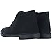 Clarks Mens Black Desert Suede Boots