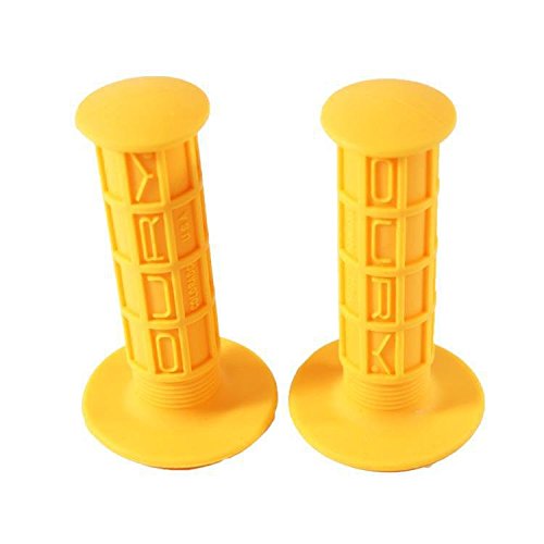 yellow bmx grips