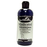 Medicated Shampoo (16 oz) with Chelated Silver, Veterinarian Formulated, Rapid Healing for Several Skin Issues. Cuts, Scrapes, Bacteria and Fungal Infections, Dry Itchy Skin. Silver Kills a Broad Spectrum of Harmful Bacteria