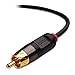 RCA Cable, iXCC 3ft Dual Shielded Gold-Plated 3.5mm Male to 2RCA Male Stereo Audio Y Cable