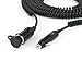 PWR+ [UL LISTED] EXTRA LONG (20 Ft Uncoiled/4.5 Ft Coiled) Cigarette Lighter Extension Cord, 12V Car Charger Socket Power Plug Cable 18AWG