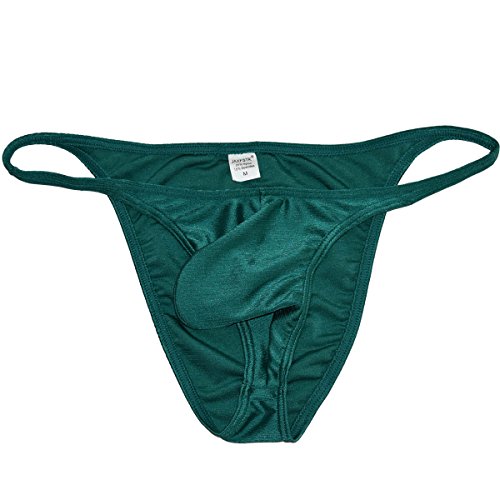 Buy Men's String Bikini Briefs Drawing Dots Pattern Mini Boxer Guys