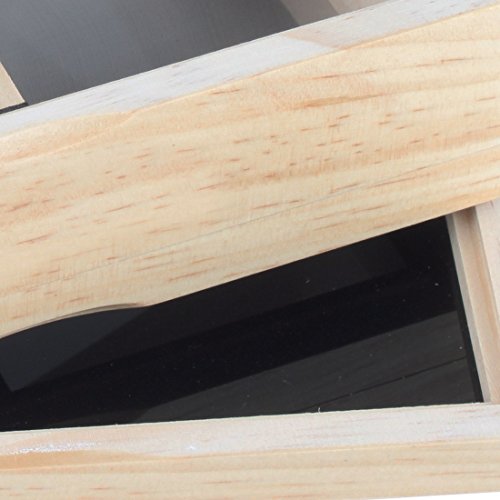 RYOT 4x7” Solid Top Box in Natural Premium Wooden Box Perfect for