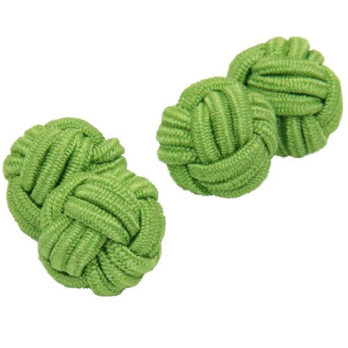 Mono Shade Silk Knot Cufflinks | Cuffs & Co