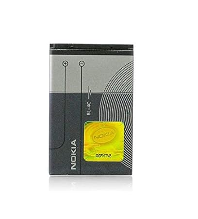 Nokia BL-4C Original 860 mAh Li-Ion Lithium Akku mit Schnellladung 2.0 Kompatibel Mit Nokia 2650 / 6100