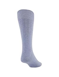 Calcetines para hombre con puntera dorada, 3 pares