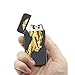 Pard Tiger Windproof Cross Arc Lighter, USB Rechargeable Flameless Electronic Pulse Arc Cigarette Lighter, Black