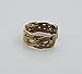 Handmade Twisted Three Metal Medicine/Healing Ring From Nepal
