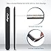 Nail Files, Easkep 12 pcs 100 180 Grit Professional Double Sided New Wood Material Black Nail File Bulk for Natural and acrylic nails Washable Manicure Tools Set Ultra Thin