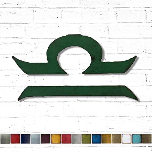 Libra metal wall art home decor Choose 11", 17", or 23