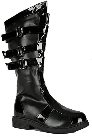 Gothic Halloween Darth Vader Sith Lord Star Wars Cosplay Anakin Luke Skywalker Mens Boots (Small (8-9))