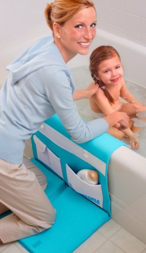 Aquatopia Easy Kneeler Memory Foam Bath Kneeler, Blue