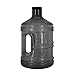 GEO 1 Gallon (128oz) BPA Free Reusable Leak-Proof Drinking Water Bottle w/48mm Screw Cap (Black)
