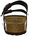 Birkenstock Unisex Arizona Soft Footbed Sandal, Brown Amalfi Leather, 39 M EU/8-8.5 B(M) US Women