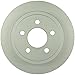 BOSCH 16010162 QuietCast Premium Disc Brake Rotor - Compatible with Select Jeep Liberty, TJ, Wrangler; REAR - Single